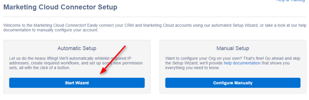 Salesforce Marketing Cloud Connect Integration: Marketing Cloud Connector setup